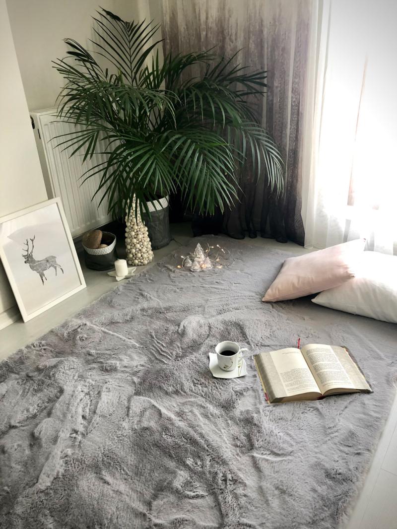 RABBIT RUG 3D GREY